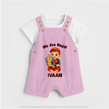 Royal Cricket Kid DUNGAREE - BABY PINK - 0 - 5 Months Old (Chest 18")
