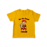 Royal Cricket Kid TSHIRT - CHROME YELLOW - 0-5 Months Old (Chest 17")