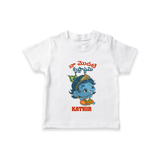 Naa Modati Krishnashtami Special T-shirt | Personalized Baby Outfit for the Occasion - WHITE - 0-5 Months Old (Chest 17")