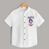 Kutty Krishna Shirt | Personalized Shirt for Krishna Jayanthi - WHITE - 0 - 6 Months Old (Chest 23")