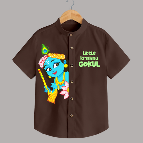 Little Krishna Shirt | Personalized Baby Shirt for Your Little Krishna