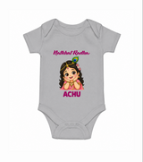 Little Radha Krishna Divine Charm Print Romper