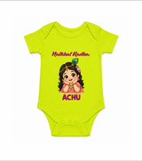 Little Radha Krishna Divine Charm Print Romper