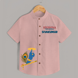 Little Govinda Flute Player Printed Shirt