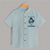 Shiva’s Little Star Kids Shirt – Festive Special Edition - ARCTIC BLUE - 0 - 6 Months Old (Chest 23")
