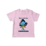 Shiva’s Little Star Kids T-Shirt – Festive Special Edition - BABY PINK - 0-5 Months Old (Chest 17")
