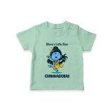 Shiva’s Little Star Kids T-Shirt – Festive Special Edition - MINT GREEN - 0-5 Months Old (Chest 17")