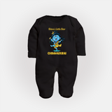 Shiva’s Little Star Kids Fullbody Suit – Festive Special Edition - BLACK - New Born (Chest 7.5")