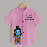 Tiny Trishul Warrior Kids Shirt Shiva Theme Wear