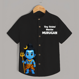 Tiny Trishul Warrior Kids Shirt Shiva Theme Wear
