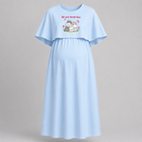 We Are Three Now Hippo Family Pregnancy Maxi