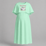We Are Three Now Hippo Family Pregnancy Maxi