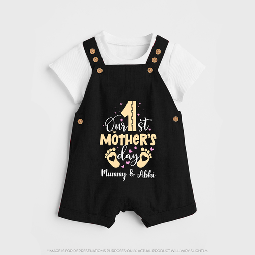 Our First Mother's Day Celebration With Our Customized Dungaree Set With Name