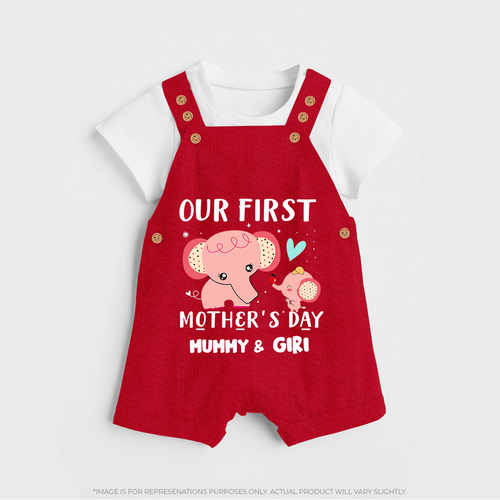 Our First Mother's Day Festival With Our Customized Dungaree Set With Name