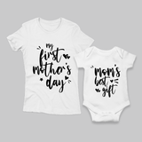 Twinning With Love - Mother's Day Special Combo T-Shirt With Romper