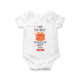 Happy Mother's Day - A Sweet Memory With Our Customized Romper With Name - WHITE - 0 - 3 Months Old (Chest 16")
