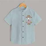 Happy Mother's Day - A Bond Like No Other With Our Customized Shirt With Name - ARCTIC BLUE - 0 - 6 Months Old (Chest 23")