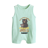 Happy Mother's Day - Celebrating Mom Moments With Our Customized Romper Suit With Name - MINT GREEN - 0 - 5 Months Old (Chest 18")