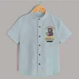 Happy Mother's Day - Celebrating Mom Moments With Our Customized Shirt With Name - ARCTIC BLUE - 0 - 6 Months Old (Chest 23")