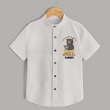 Happy Mother's Day - Celebrating Mom Moments With Our Customized Shirt With Name - WHITE - 0 - 6 Months Old (Chest 23")