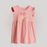 Happy Mother's Day - Full of Hugs & Giggles With Our Customized Baby Frock With Name - BABY PINK - 0 - 3 Months Old (Chest 17")