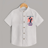 Happy Mother's Day - Blessed To Be Yours With Our Customized Shirt With Name - WHITE - 0 - 6 Months Old (Chest 23")