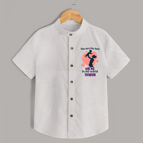 Happy Mother's Day - Blessed To Be Yours With Our Customized Shirt With Name