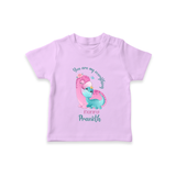 Happy Mother's Day - Celebrating Mom's Love With Our Customized Tshirt With Name - LILAC - 0-5 Months Old (Chest 17")