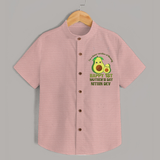 Happy Mother's Day - Mom & Me Moments With Our Customized Shirt With Name - PEACH - 0 - 6 Months Old (Chest 23")