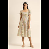 Cream Blossom Maxi