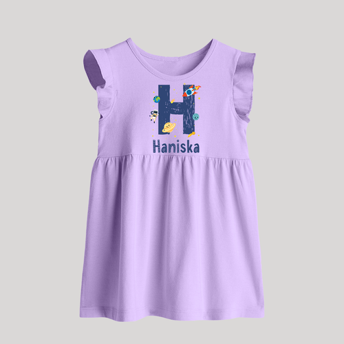 Soft Cotton Name Baby Frock | Designed Just for Your Baby