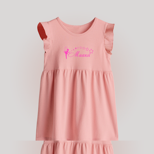 Designed for Me Baby Frock | Featuring Baby's Name in Every Thread