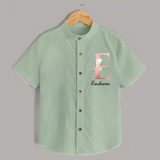 One of a Kind Shirt | Custom Name for Your Little Star - MINT GREEN - 0 - 6 Months Old (Chest 23")