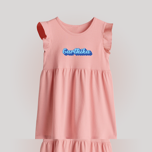 Your Name Here Baby Frock | A Soft Personalized Keepsake