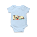 Make It Mine Romper / Onesie | Featuring Your Baby's Name - BABY BLUE - New Born (Chest 14")