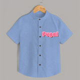 Little Legend Shirt | Featuring Your Baby's Name with Love - SKY BLUE - 0 - 6 Months Old (Chest 23")