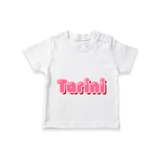 Little Legend T-Shirt | Featuring Your Baby's Name with Love - WHITE - 0-5 Months Old (Chest 17")