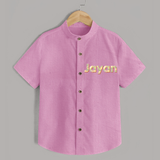 Cutest Shirt Ever | Personalized with Your Baby's Name - BABY PINK - 0 - 6 Months Old (Chest 23")