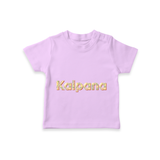 Cutest T-Shirt Ever | Personalized with Your Baby's Name - LILAC - 0-5 Months Old (Chest 17")