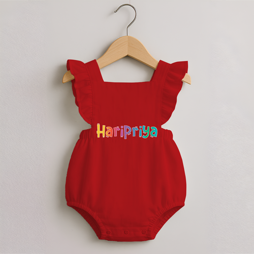 My First Name Romper Frock | Celebrate Baby's Name with Style