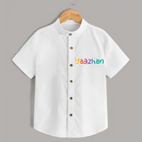 My First Name Shirt | Celebrate Baby's Name with Style - WHITE - 0 - 6 Months Old (Chest 23")