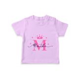 Just for Me | Custom Name T-Shirt to Treasure - LILAC - 0-5 Months Old (Chest 17")