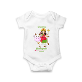 Navaratri Shailaputri Romper