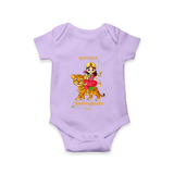 Navaratri Chandraghanta Romper - LILAC - New Born (Chest 14")