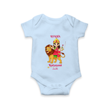 Navaratri Katyayani Romper - BABY BLUE - New Born (Chest 14")