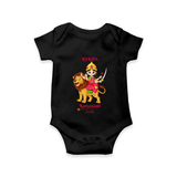 Navaratri Katyayani Romper - BLACK - New Born (Chest 14")