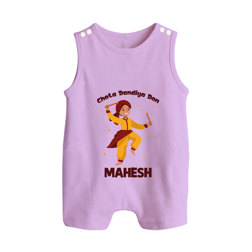 Chota Dandiya Don Romper suit/sleeveless romper | Personalized Baby Romper suit/sleeveless romper for Garba Nights