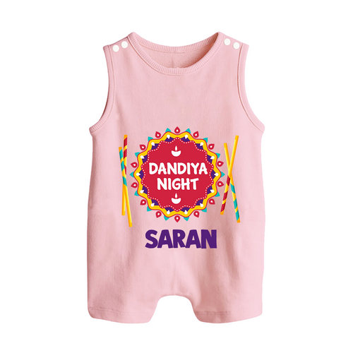 Dandiya Night Romper suit/sleeveless romper | Personalized Baby Romper suit/sleeveless romper for Festive Celebrations