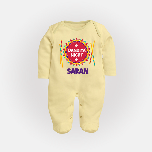 Dandiya Night Sleep suit/full sleeve body suit | Personalized Baby Sleep suit/full sleeve body suit for Festive Celebrations