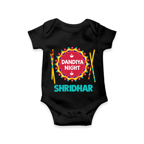 Dandiya Night Romper/Onesie | Personalized Baby Romper/Onesie for Festive Celebrations